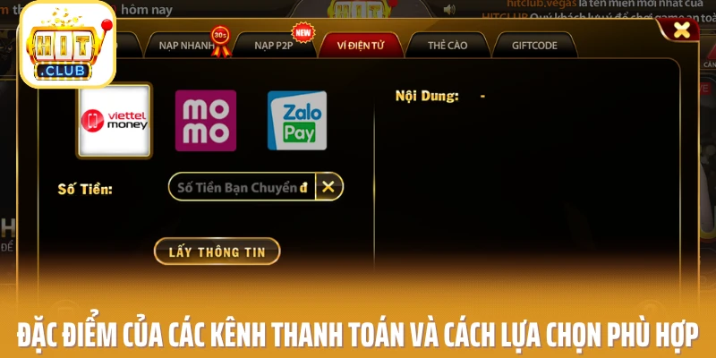 Đặc điểm của các kênh thanh toán và cách lựa chọn phù hợp