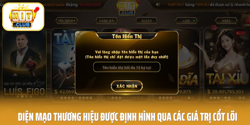 Diện mạo thương hiệu được định hình qua các giá trị cốt lõi