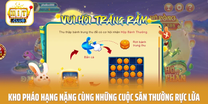 Bắn Cá HITCLUB - Đại Dương Dậy Sóng Săn Boss Cực Cháy 1 Kho pháo hạng nặng cùng những cuộc săn thưởng rực lửa