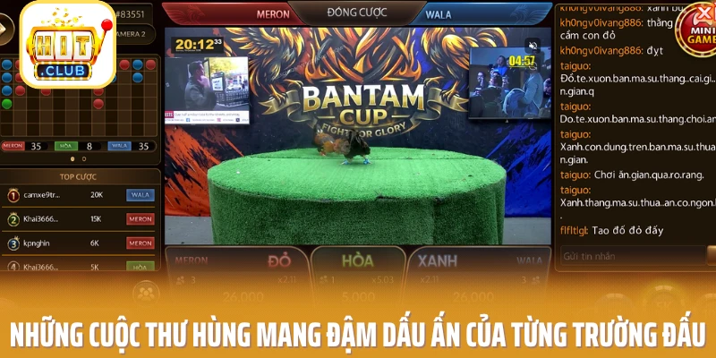 Những cuộc thư hùng mang đậm dấu ấn của từng trường đấu