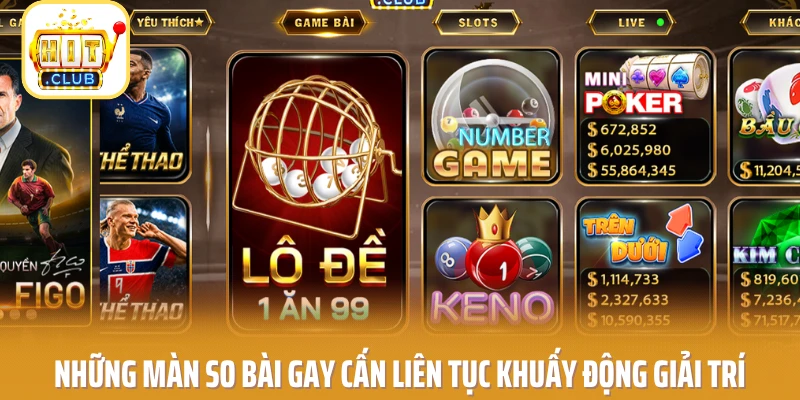Những màn so bài gay cấn liên tục khuấy động giải trí