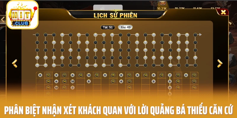 Phân biệt nhận xét khách quan với lời quảng bá thiếu căn cứ